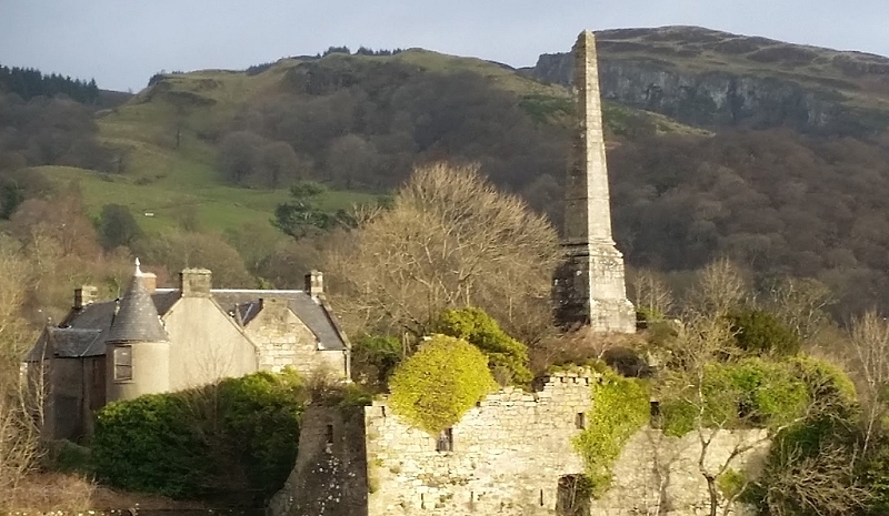 Dunglass Castle by Leander Buyting