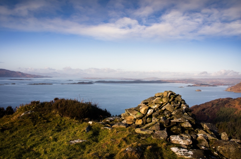 Ruins of Castle Dounie by Neil Williamson