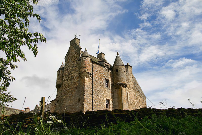 Ferniehirst Castle by Walter Baxter