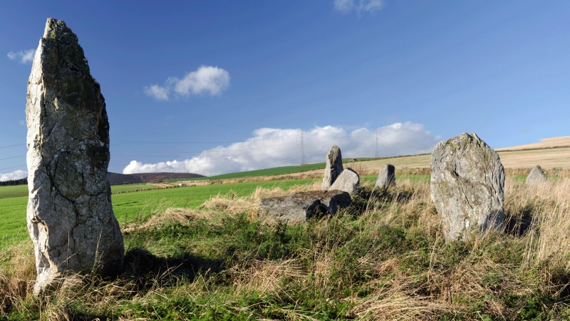 Balquhain Stone Circle by Stu Smith