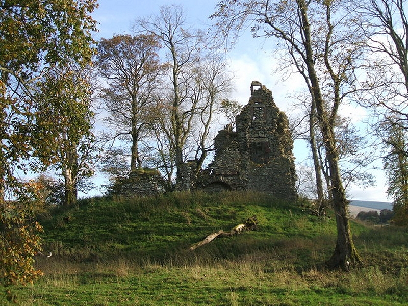 Crawford Castle by Iain Russell