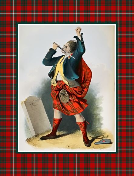Clan MacGregor vintage postcard