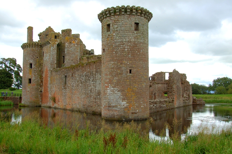 Caerlaverock Castle by James Stringer