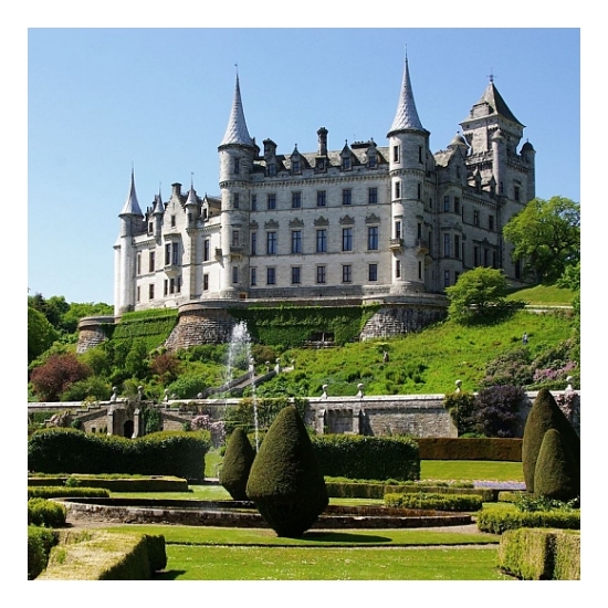 Dunrobin Castle, Sutherland Scotland by Paul Wordingham