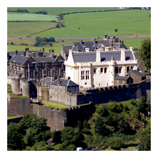 Aerial view of Stirling Castle by John McPake