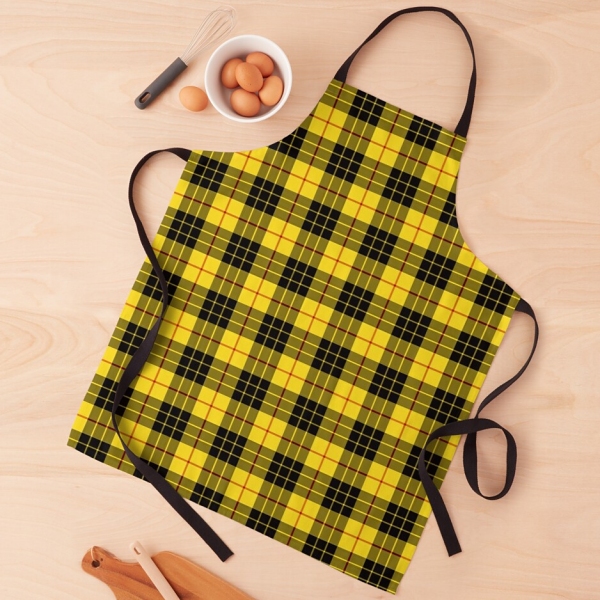 Plaid apron 