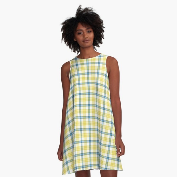 McGrath tartan swing dress