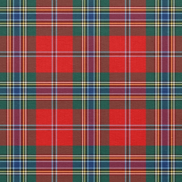 Classic plaid fabric