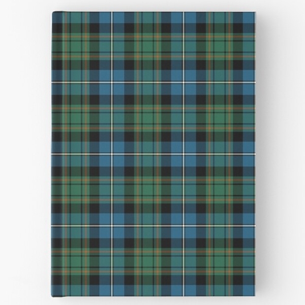 Plaid hardcover journal