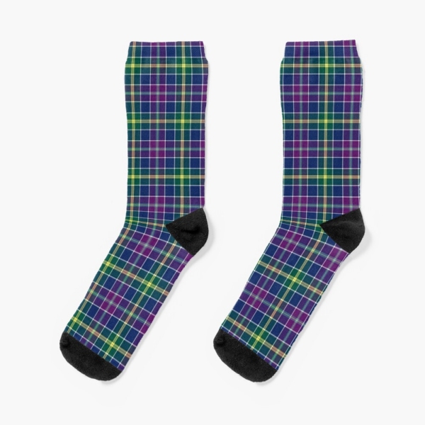 Plaid socks