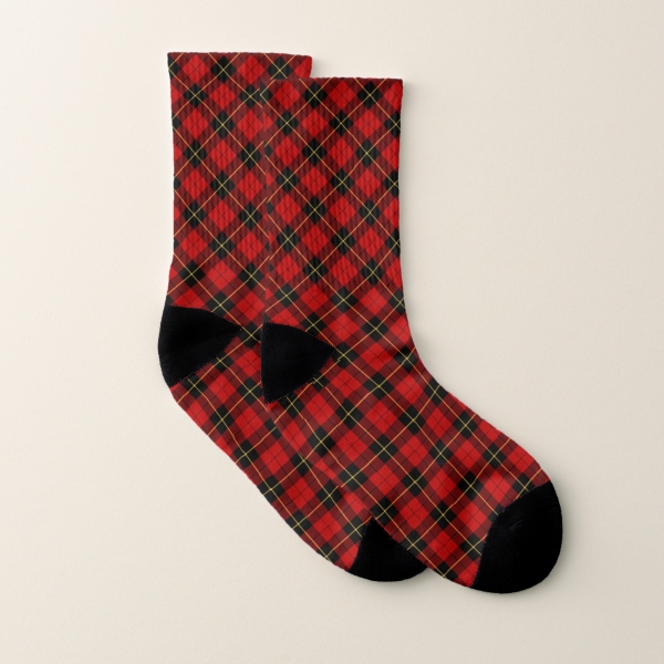 Plaid socks