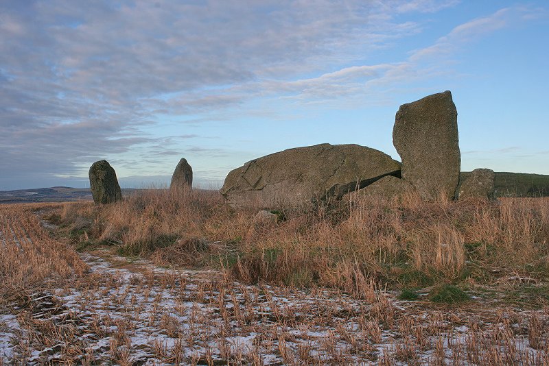 Kirkton of Bourtie Recumbent Stone Circle by Anne Burgess