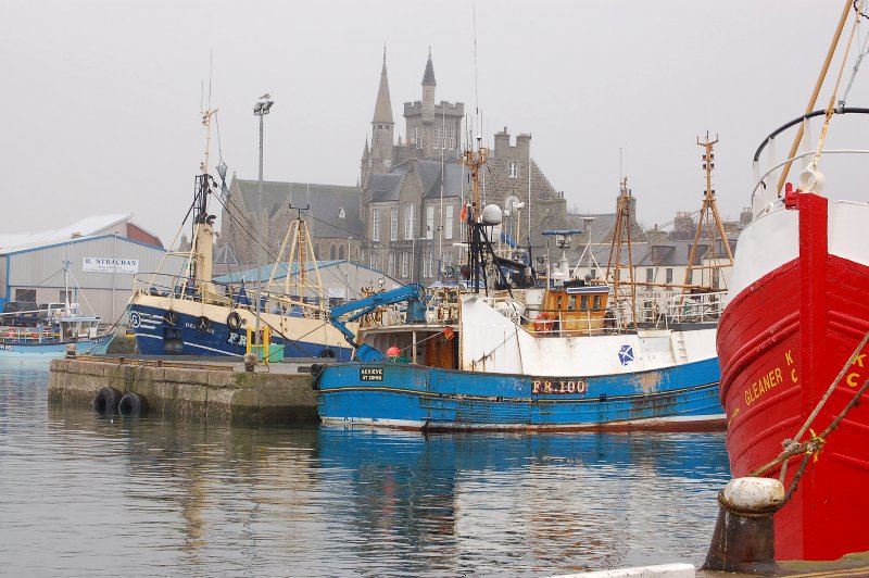 Fraserburgh Harbour by Roger Davies