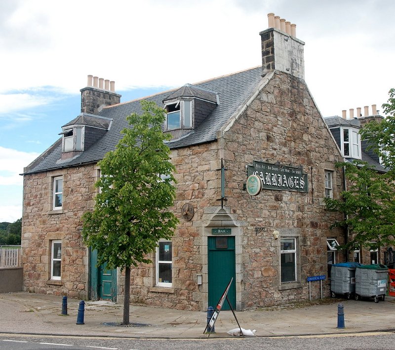 Former Station Hotel, Insch by Bill Harrison