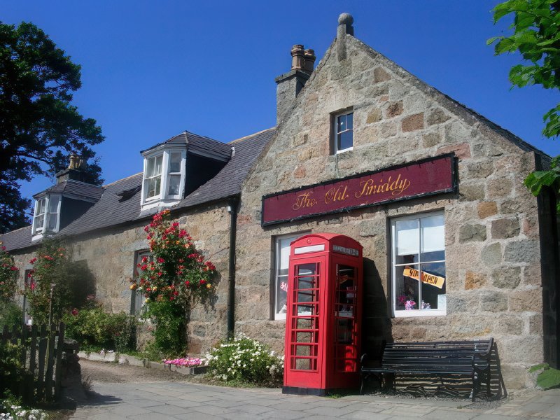 Old Smiddy, Kincardine O'Neil by Richard Slessor