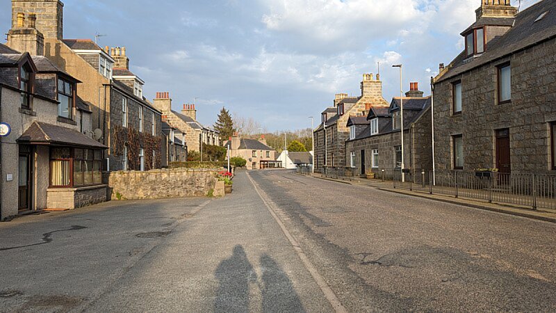 Main Street of Longside by L'Oiseau Lybre