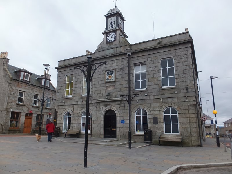 Old Meldrum Town Hall by Alpin Stewart