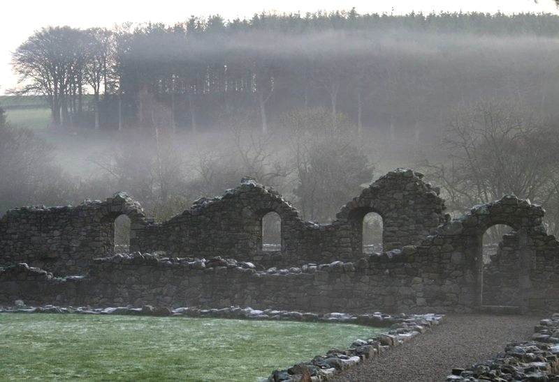 Ruins of the Abbey of Deer by Jim Benvie