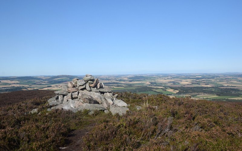 Cairn at Hermit Seat by Bill Harrison