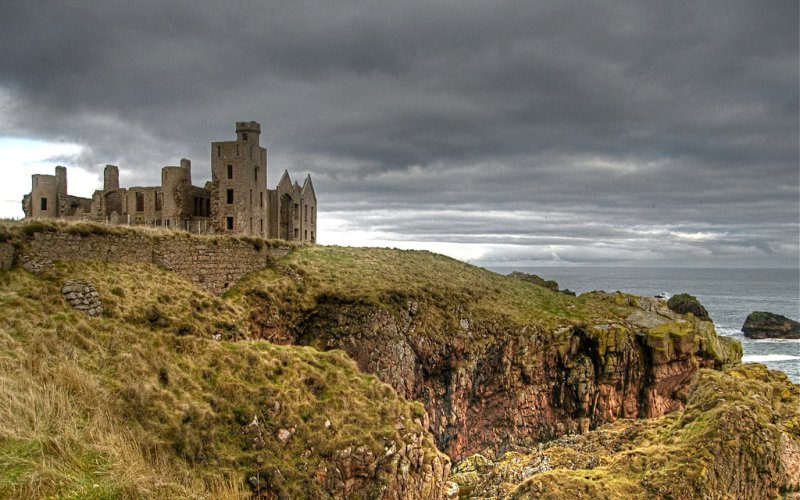 New Slains Castle by Martyn Gorman