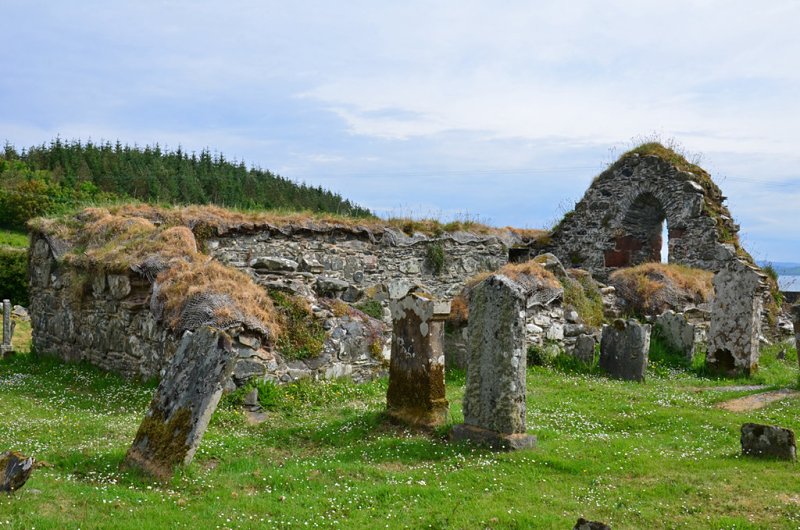 Island of Gigha, remains of St Cathan's Church by The Carlisle Kid