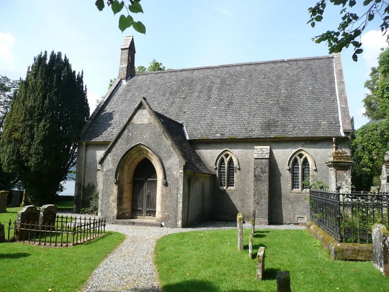 Inverchaolain Church by Russel Wills
