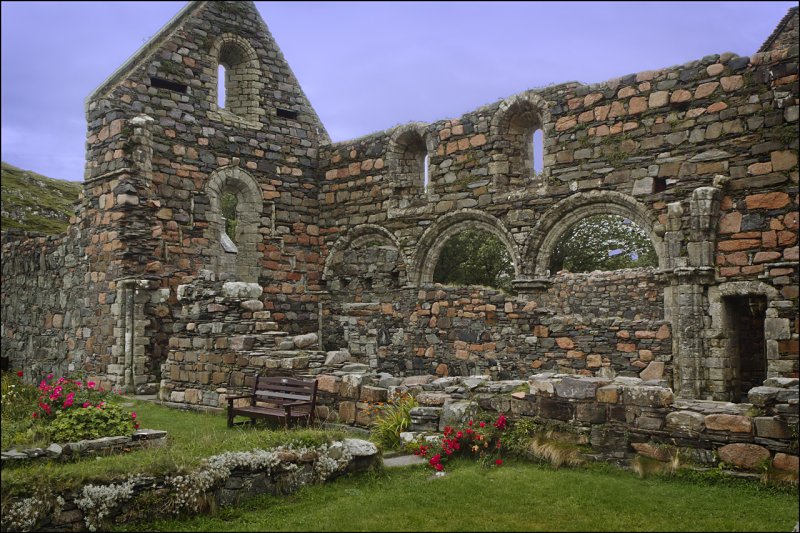 Nunnery on Iona by Dun Deagh