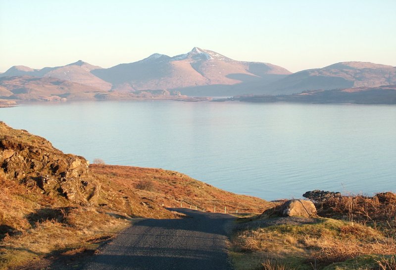 Raod to Kilninian by Peter Evans