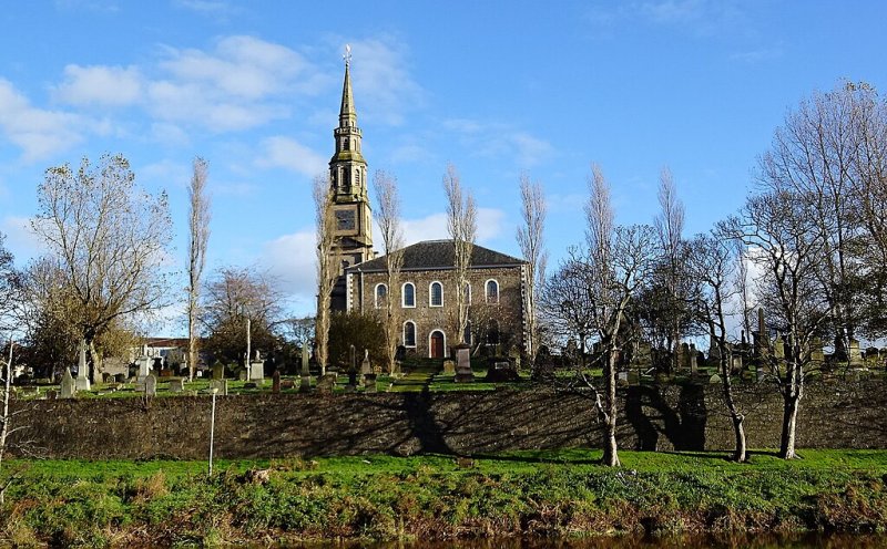 Irvine Old Parish Church by Rosser1954