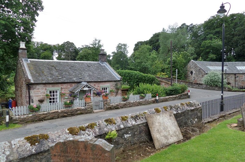 Sorn Bridge and Cottage by Rosser1954