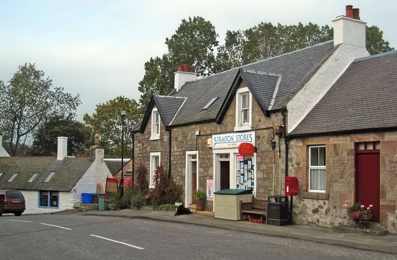 Straiton Stores and Post Office by Oliver Dixon