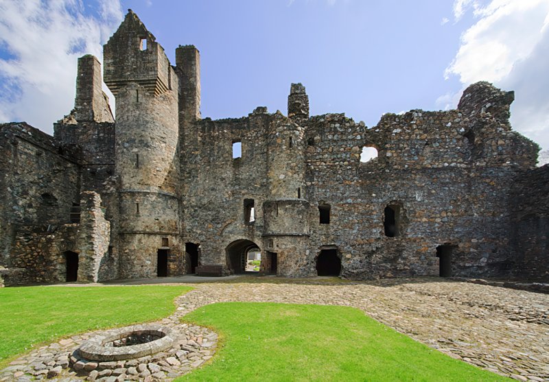 Balvenie Castle, near Dufftown by Mike Searle