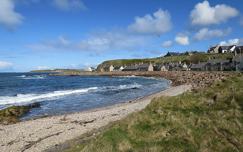 Portessie, near Rathven by Anne Burgess