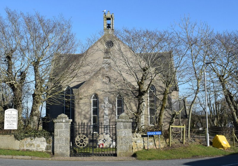 St Fergus Parish Kirk by Bill Harrison