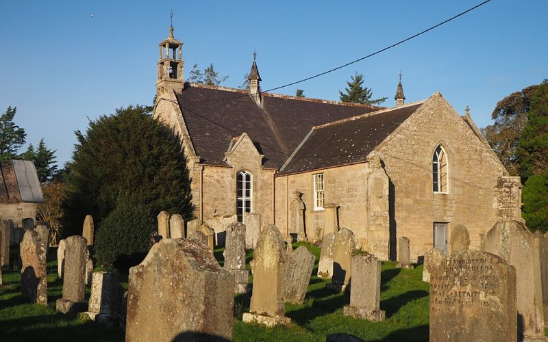 Edrom Church by Jennifer Petrie