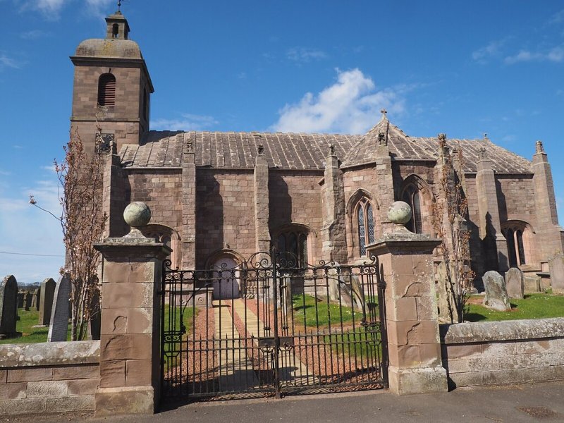 St Mary's Parish Church, Ladykirk by Jennifer Petrie