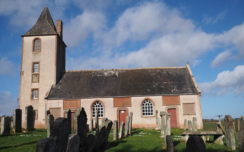 Polwarth Kirk by Jennifer Petrie