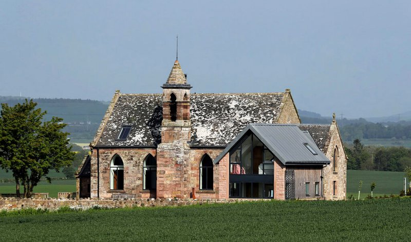 The former kirk at Whitsome by Walter Baxter