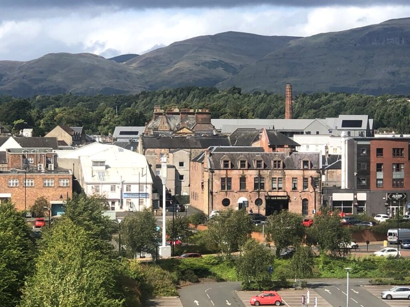 View from Alloa Tower by Richard Webb