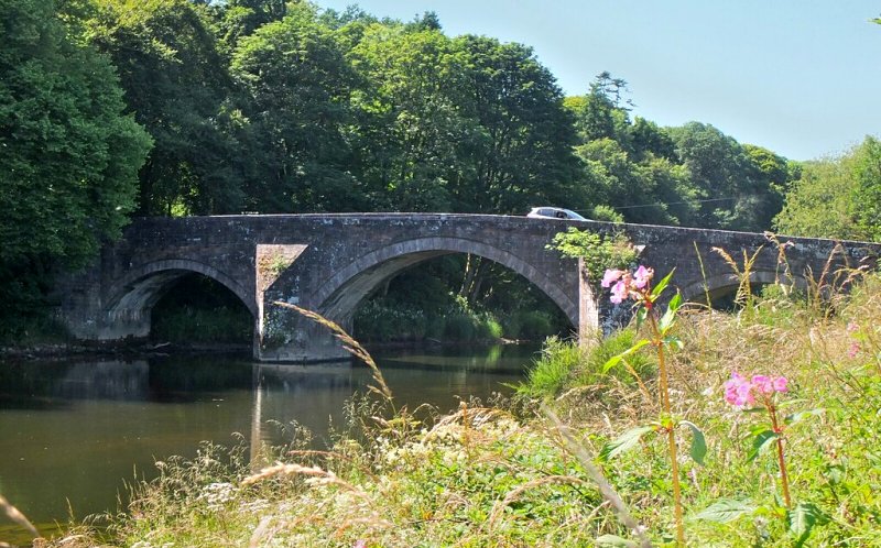 Hoddom Bridge by Jim Barton