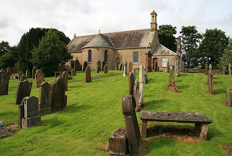 Kirkconnel Parish Church by Walter Baxter