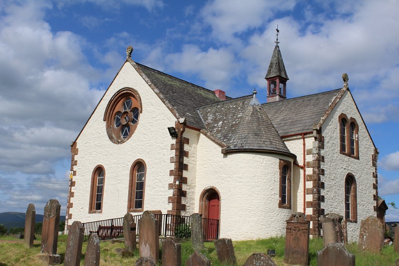 Kirkpatrick Juxta Church of Scotland by Leslie Barrie