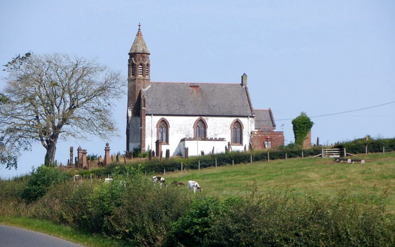 Mouswald Parish Church by Richard Webb