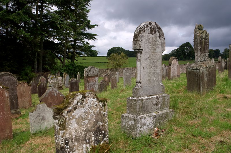 St Mungo Graveyard by Derek Harper
