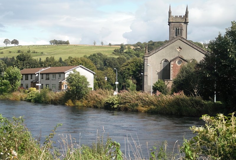 Bonhill Church by Richard Webb