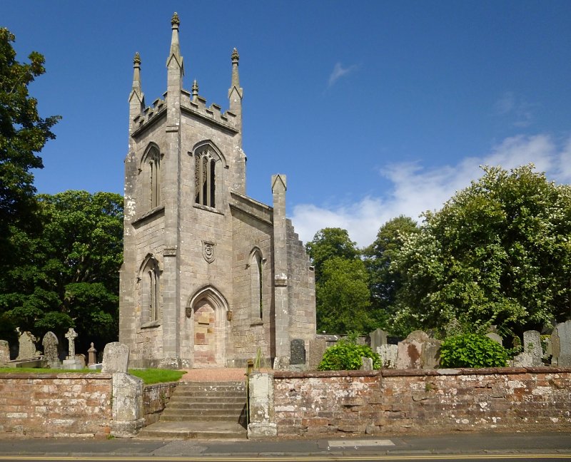Cardross Old Parish Church by Lairich Rig