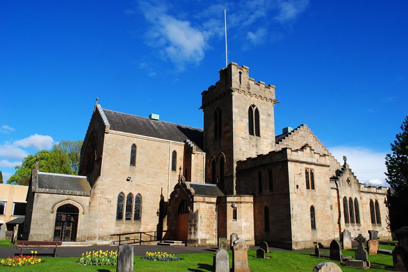 New Kilpatrick Parish Church by Wikiwayman