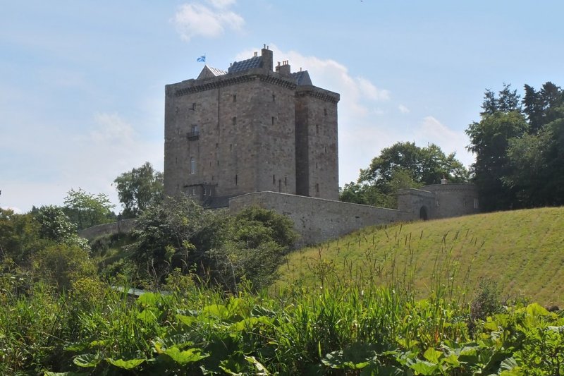 Borthwick Castle by Jim Barton