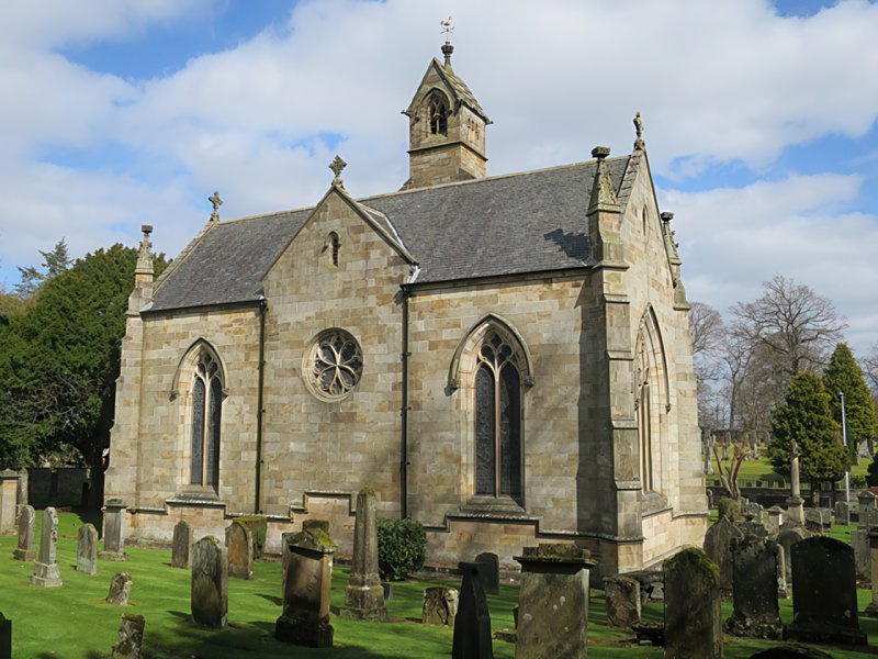 Mid Calder Parish Kirk by Anne Burgess