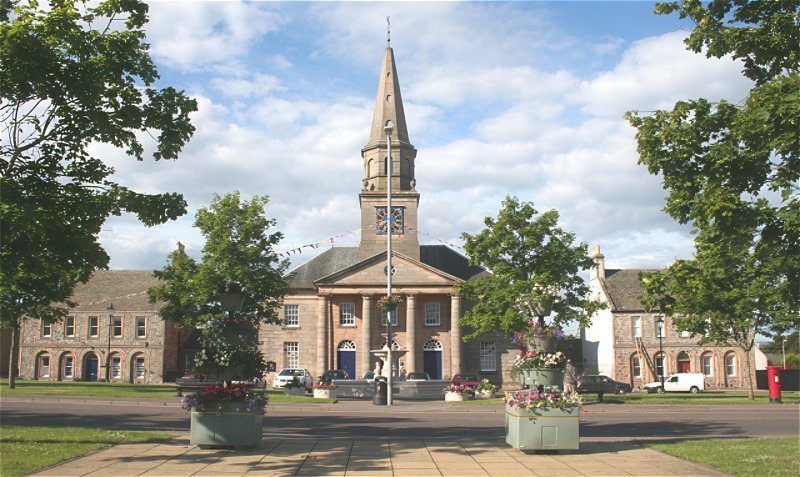 Bellie Parish Church by Anne Burgess